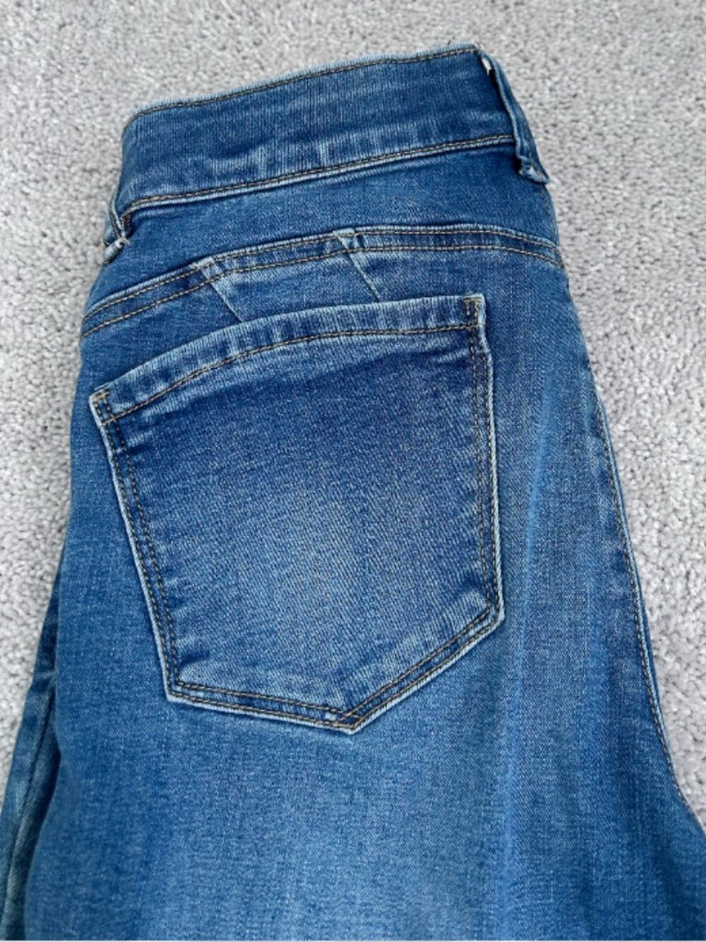 Democracy cropped girlfriend jeans with raw edge - Picture 3 of 5